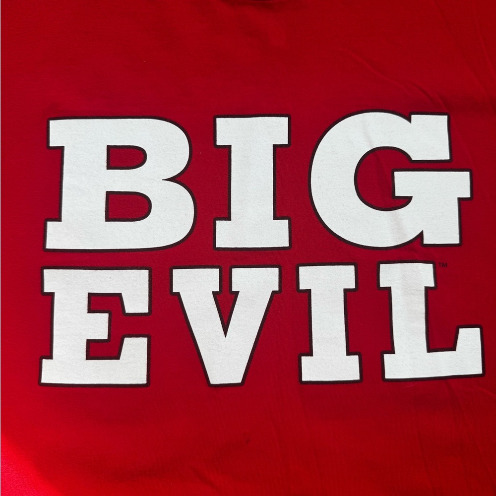 WWE Red 'Big Evil' The Undertaker Short Sleeve Tee
